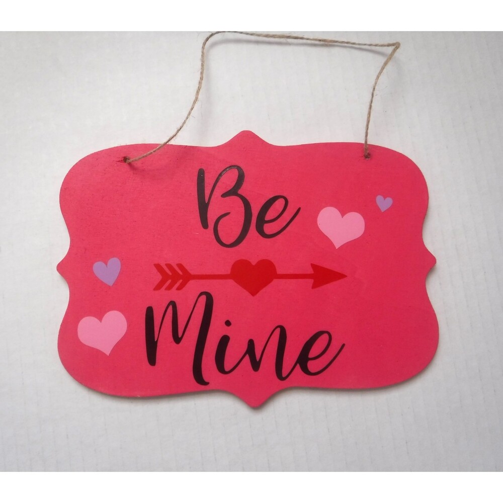Wooden Valentine's Day Sign